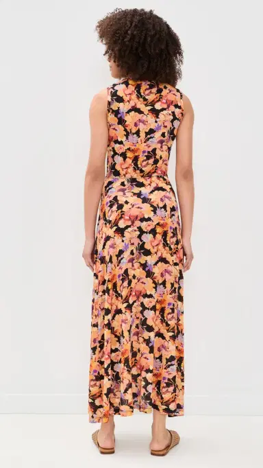 Ulla Johnson Lina Jersey Dress Night Bloom | Thumbnail 3