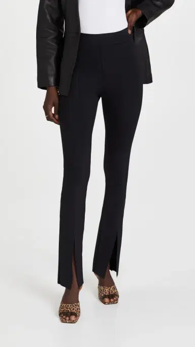 Commando Neoprene Split Front Pants Black M | Thumbnail 2