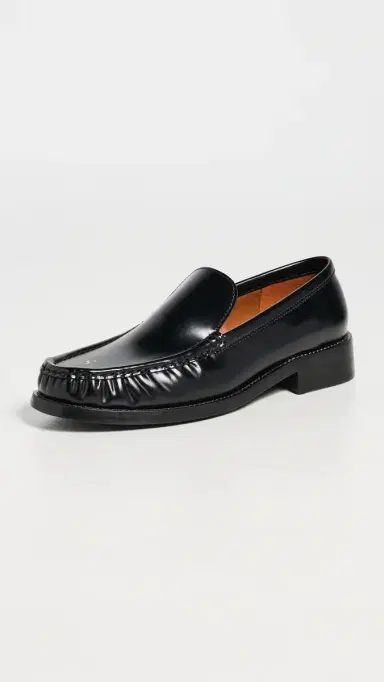 Acne Studios Boafer Light Loafers Black | Thumbnail 2
