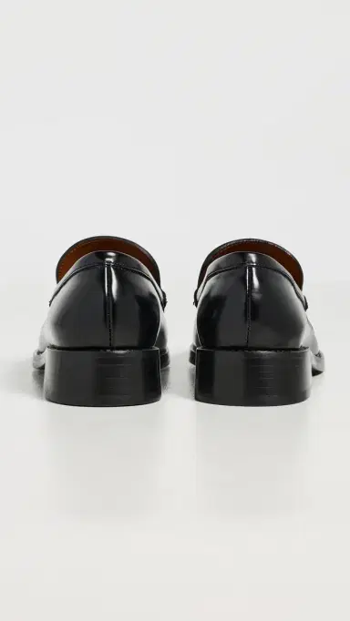 Acne Studios Boafer Light Loafers Black | Thumbnail 5