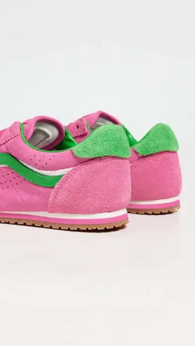 Vans Super Low Pro Sneakers Hot Pink/Green | Thumbnail 4