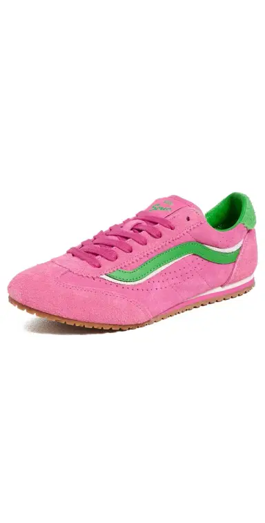 Vans Super Low Pro Sneakers Hot Pink/Green | Thumbnail 1