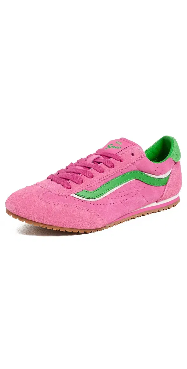 Super Low Pro Sneakers Hot Pink/Green M 6/ W 7.5