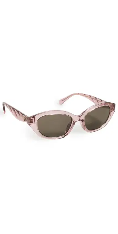 Tory Burch Kira Irregular Sunglasses Transparent | Thumbnail 1