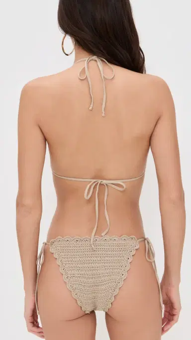 BEACH RIOT Winona Bikini Top Tan | Thumbnail 3 BEACH RIOT Winona Bikini Top Tan | Thumbnail 3