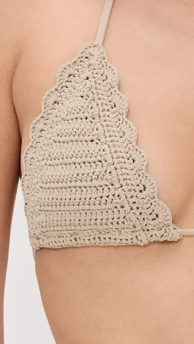 BEACH RIOT Winona Bikini Top Tan | Thumbnail 6 BEACH RIOT Winona Bikini Top Tan | Thumbnail 6