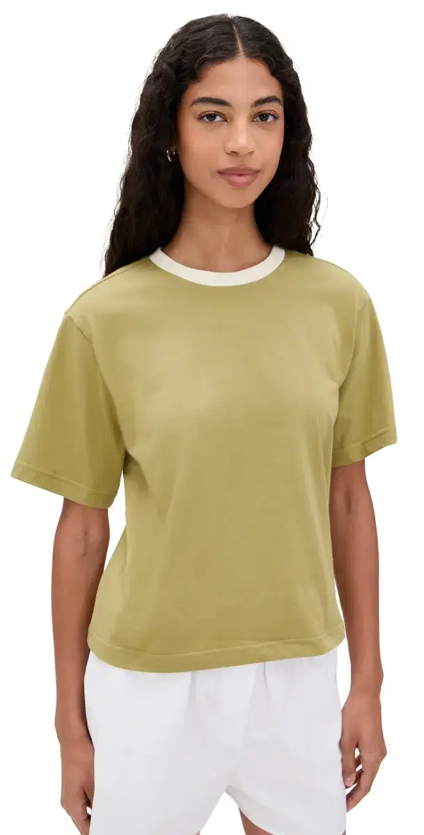 Rory Ringer Tee Olive Green