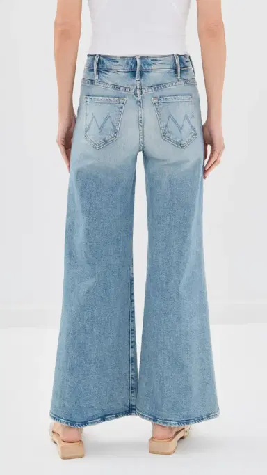 Mother Petite Lil Hustler Roller Sneak Jeans I Confess 30 | Thumbnail 3