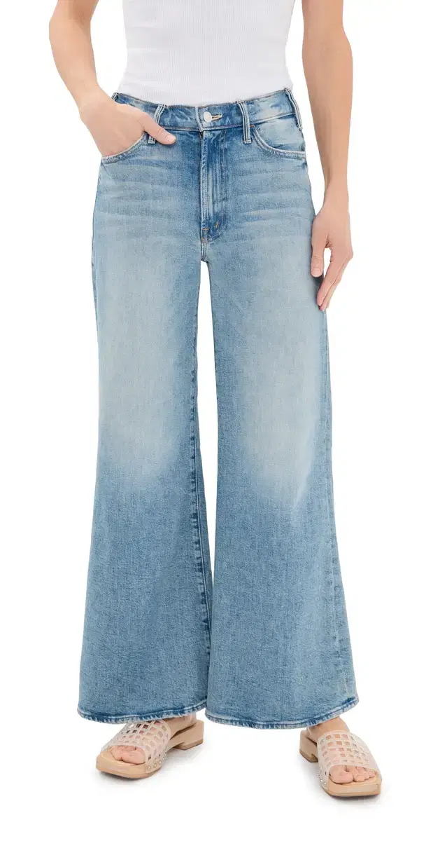 MOTHER Petite Lil Hustler Roller Sneak Jeans I Confess