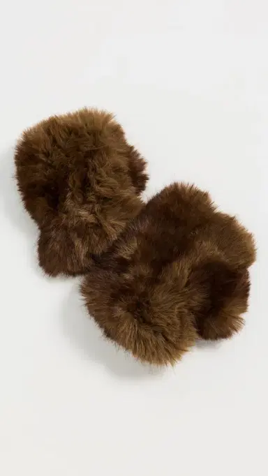 Apparis Ariel Mink Fingerless Gloves Mink | Thumbnail 2 Apparis Ariel Mink Fingerless Gloves Mink | Thumbnail 2