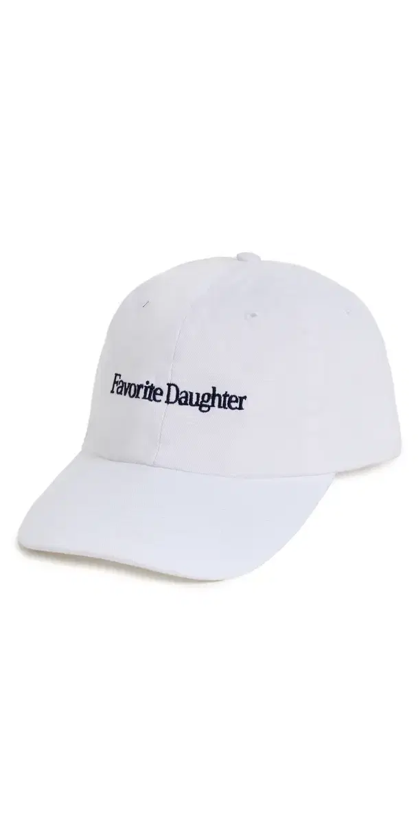 Favorite Daughter Classic Logo Baseball Cap White One Size