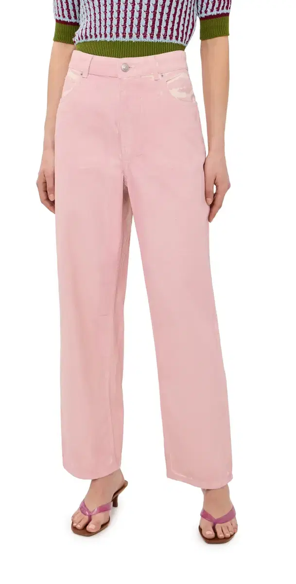 Marni Trousers Pink Gummy