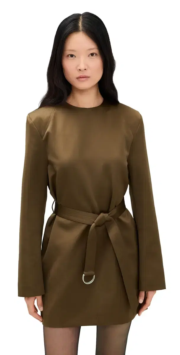 Nanushka Genaya Dress Wood