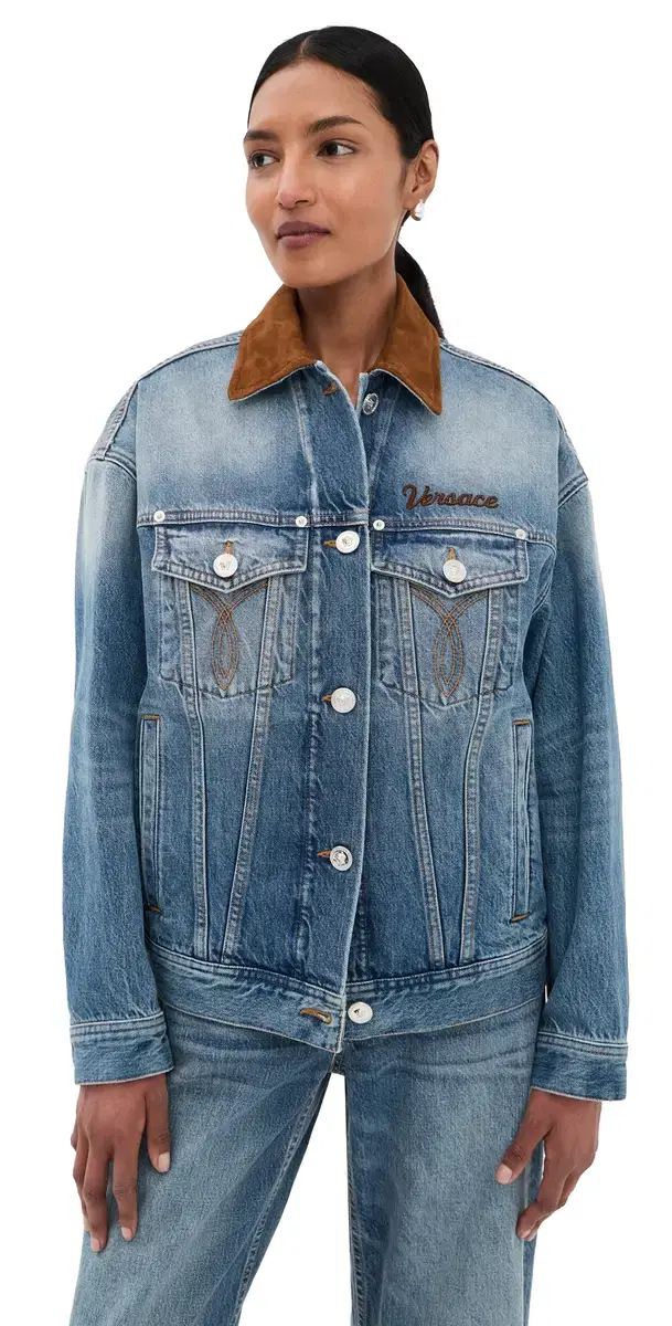 Blouson Denim Jacket Medium Blue