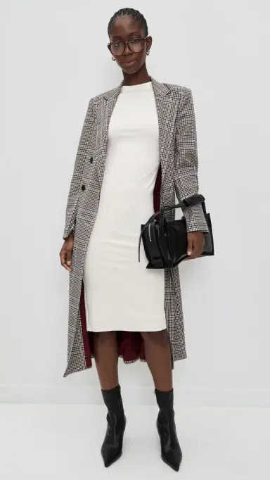 Alice + Olivia Delora Fitted Mock Neck Dress | Thumbnail 5