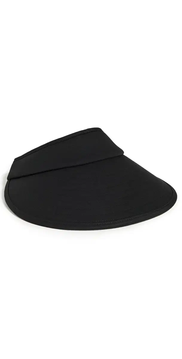 Visor with Embroidered Logo Black One Size