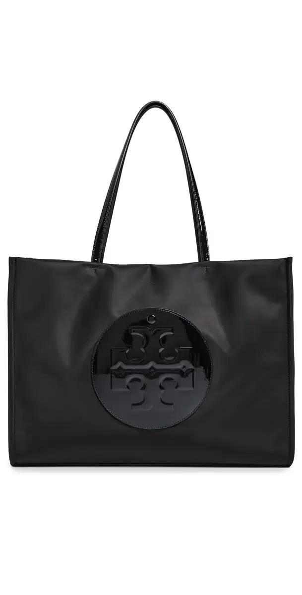 Tory Burch Ella Patent Tote Black One Size