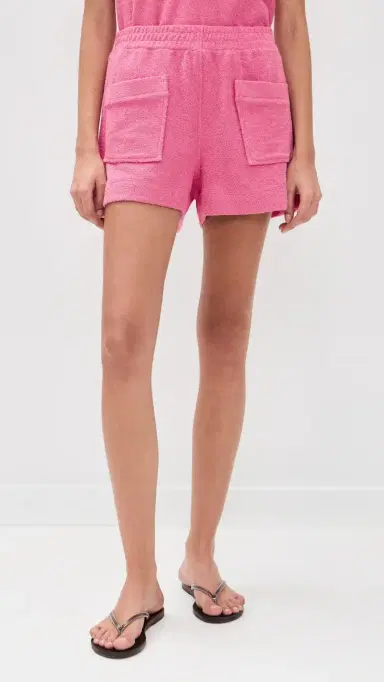 Tanya Taylor Mare Shorts Rosewood | Thumbnail 2 Tanya Taylor Mare Shorts Rosewood | Thumbnail 2