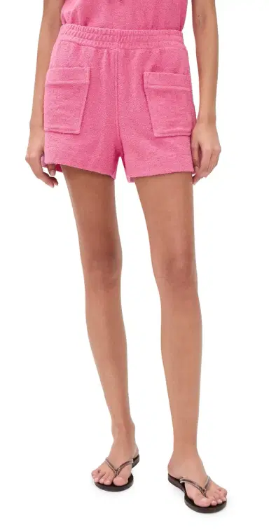 Tanya Taylor Mare Shorts Rosewood | Thumbnail 1 Tanya Taylor Mare Shorts Rosewood | Thumbnail 1