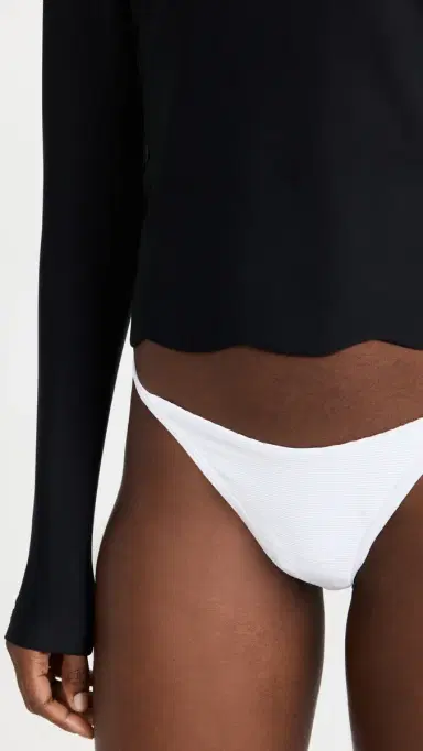 Cover Scallop Swim Tee Black | Thumbnail 6 Cover Scallop Swim Tee Black | Thumbnail 6
