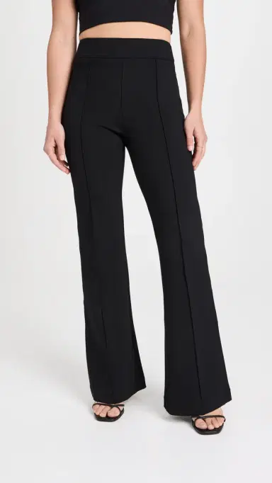 Spanx Hi Rise Flare Petite Perf Pants Classic | Thumbnail 2 Spanx Hi Rise Flare Petite Perf Pants Classic | Thumbnail 2