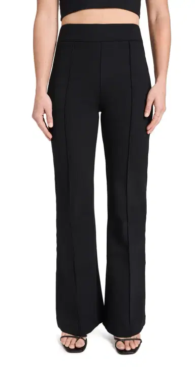 Spanx Hi Rise Flare Petite Perf Pants Classic | Thumbnail 1 Spanx Hi Rise Flare Petite Perf Pants Classic | Thumbnail 1