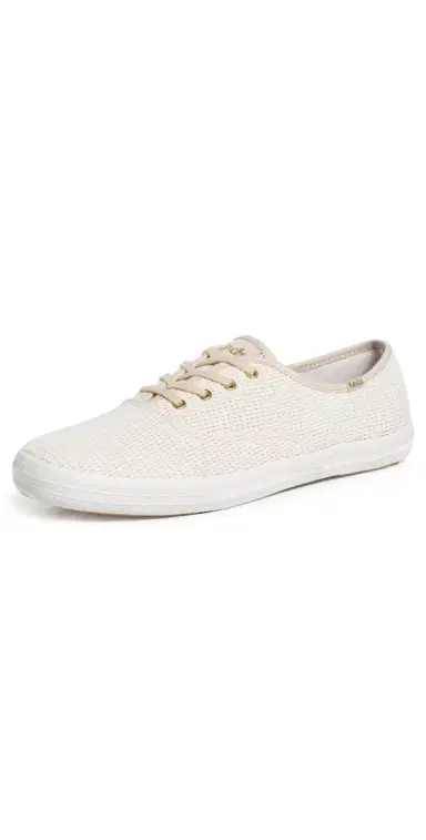 Keds Champion Cotton Mesh Sneakers Snow White 5 | Thumbnail 1