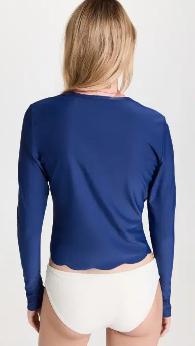 Cover Scallop Swim Tee Navy | Thumbnail 3 Cover Scallop Swim Tee Navy | Thumbnail 3