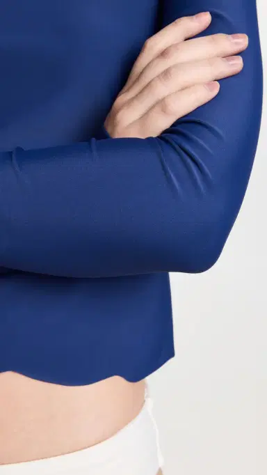 Cover Scallop Swim Tee Navy | Thumbnail 6 Cover Scallop Swim Tee Navy | Thumbnail 6
