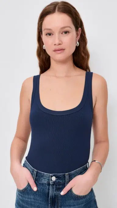 GOOD AMERICAN Ribbed Tank Thong Bodysuit | Thumbnail 2 GOOD AMERICAN Ribbed Tank Thong Bodysuit | Thumbnail 2