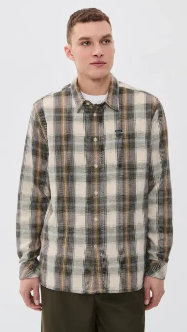 Barbour Hawthorn Checked Relaxed Shirt Whisper White | Thumbnail 2 Barbour Hawthorn Checked Relaxed Shirt Whisper White | Thumbnail 2