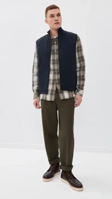 Barbour Hawthorn Checked Relaxed Shirt Whisper White | Thumbnail 5 Barbour Hawthorn Checked Relaxed Shirt Whisper White | Thumbnail 5