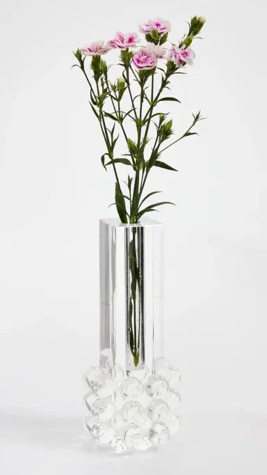 Tizo Design Crystal Glass Bubble Bud Vase | Thumbnail 2