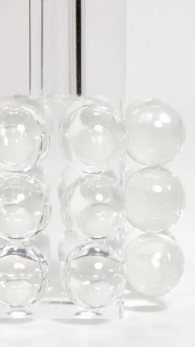Tizo Design Crystal Glass Bubble Bud Vase | Thumbnail 4
