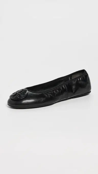 Tory Burch Reva Travel Ballet Flats Perfect Black / Perfect Black 5 | Thumbnail 2 Tory Burch Reva Travel Ballet Flats Perfect Black / Perfect Black 5 | Thumbnail 2