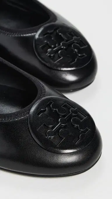 Tory Burch Reva Travel Ballet Flats Perfect Black / Perfect Black 5 | Thumbnail 6 Tory Burch Reva Travel Ballet Flats Perfect Black / Perfect Black 5 | Thumbnail 6