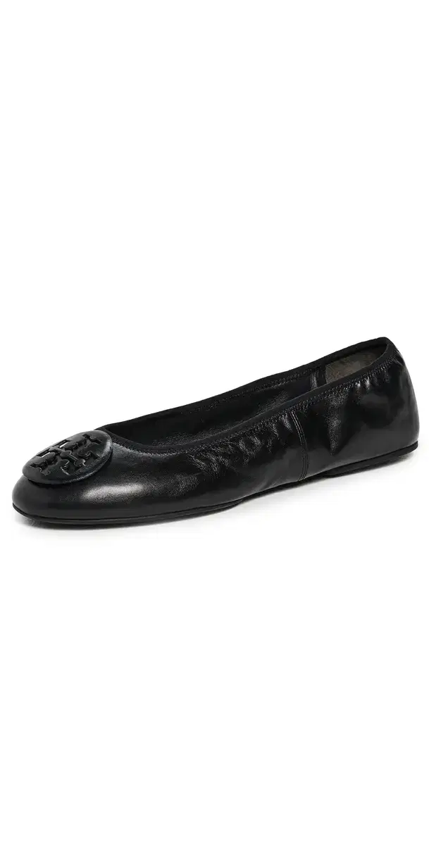 Tory Burch Reva Travel Ballet Flats Perfect Black / Perfect Black