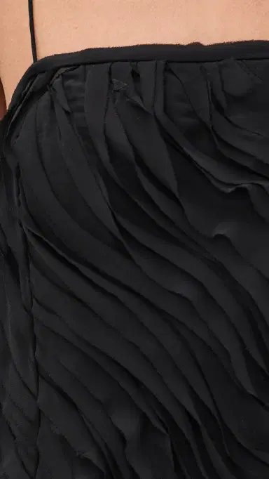 Ulla Johnson Augustina Ruffle Dress Noir | Thumbnail 6 Ulla Johnson Augustina Ruffle Dress Noir | Thumbnail 6