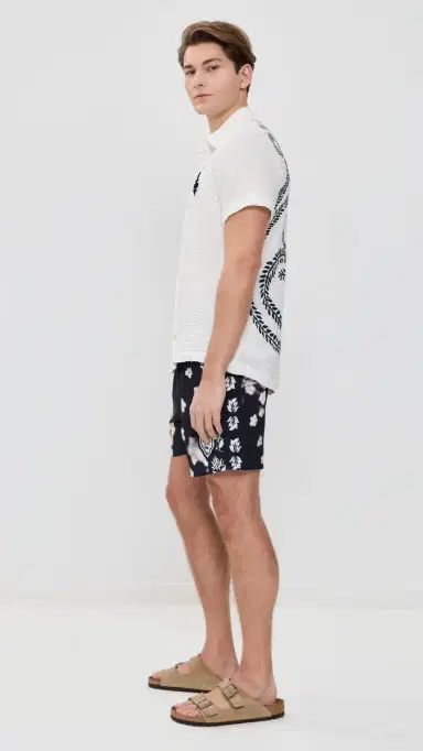 Agua Bendita Jack Embroidered hirt Multicolor | Thumbnail 4