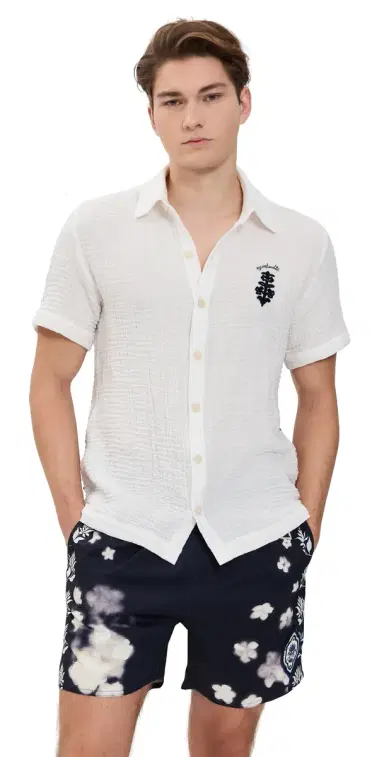Agua Bendita Jack Embroidered hirt Multicolor | Thumbnail 1
