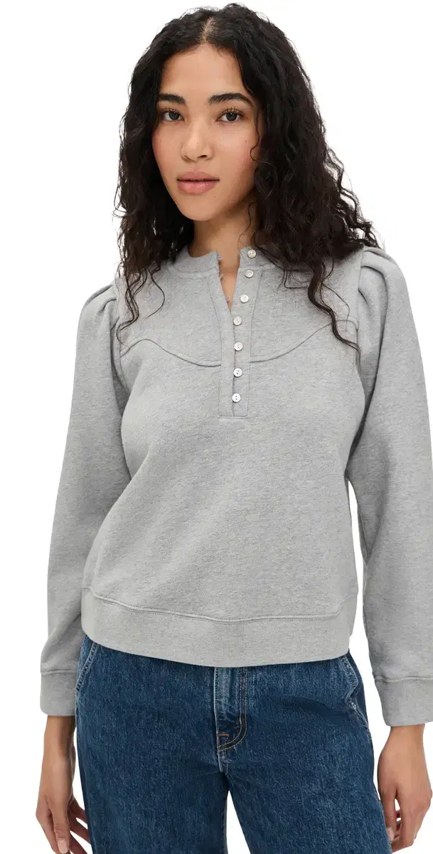 Erla Sweatshirt Heather Grey