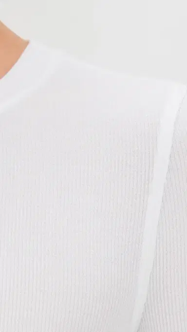 Frame The Rib Crew White L | Thumbnail 6