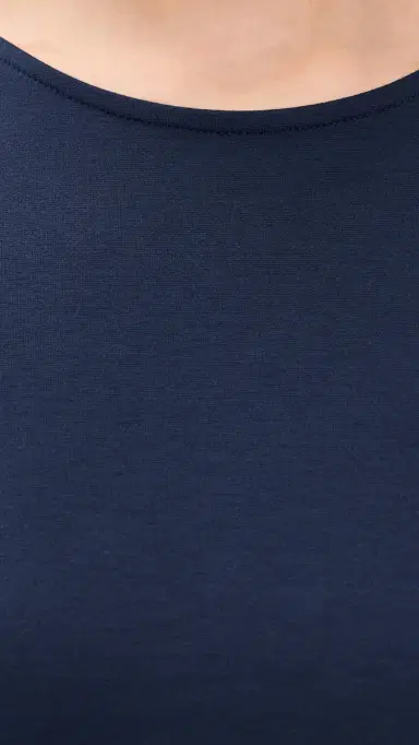 Ripley Rader Ponte Knit Short Sleeve Top Navy | Thumbnail 6