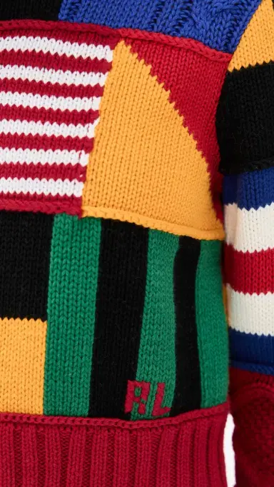 Polo Ralph Lauren Cotton Flag Pullover Sweater Red Multi | Thumbnail 6 Polo Ralph Lauren Cotton Flag Pullover Sweater Red Multi | Thumbnail 6
