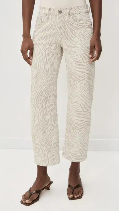LE JEAN Nomad Ankle Jeans Zebra | Thumbnail 2