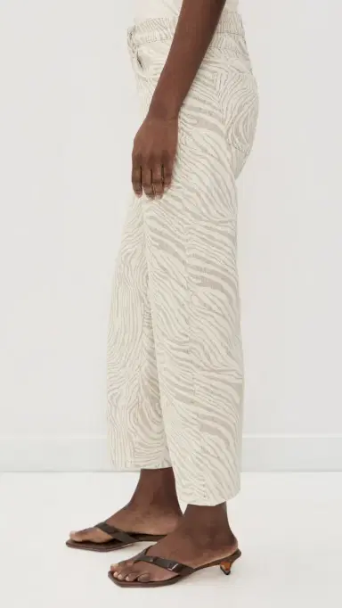 LE JEAN Nomad Ankle Jeans Zebra | Thumbnail 4