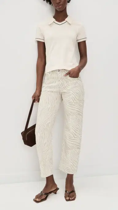 LE JEAN Nomad Ankle Jeans Zebra | Thumbnail 5