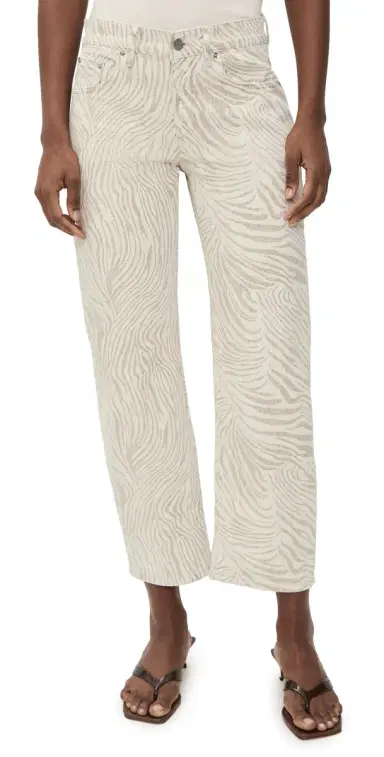 LE JEAN Nomad Ankle Jeans Zebra | Thumbnail 1