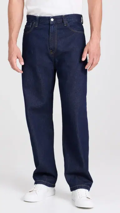 Carhartt WIP Landon Loose Fit Jeans Blue (Rinsed) | Thumbnail 2