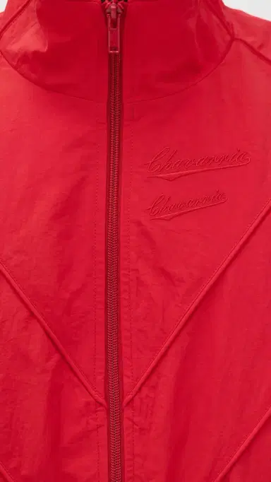 Willy Chavarria Bad Boy Track Jacket Red Hot | Thumbnail 6